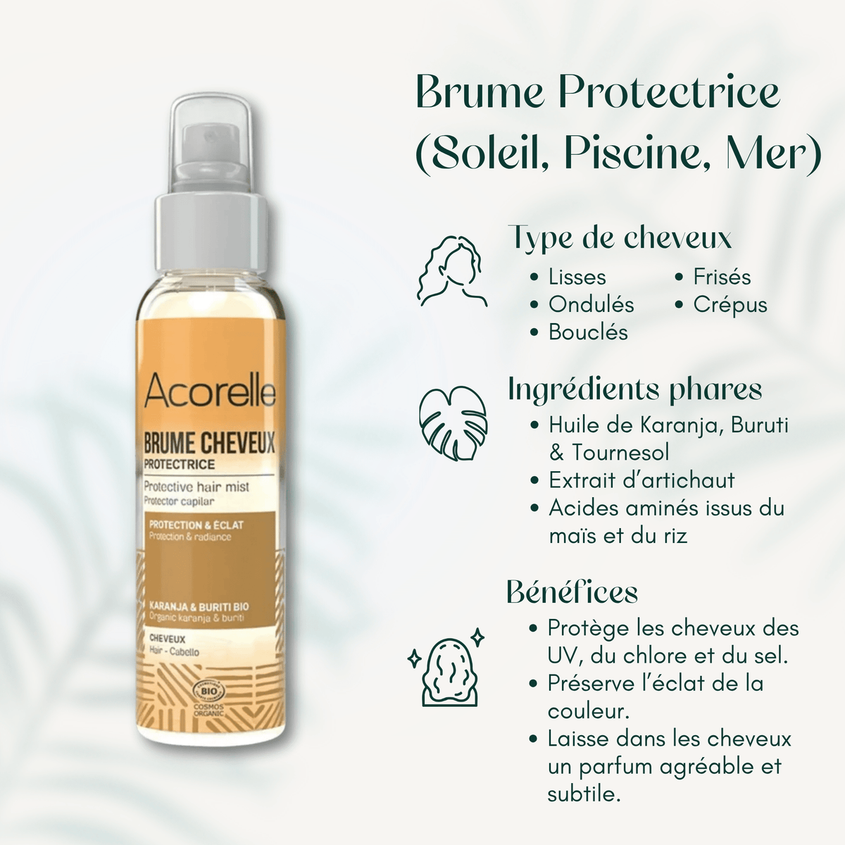 Brume Protectrice (Soleil, Piscine, Mer)