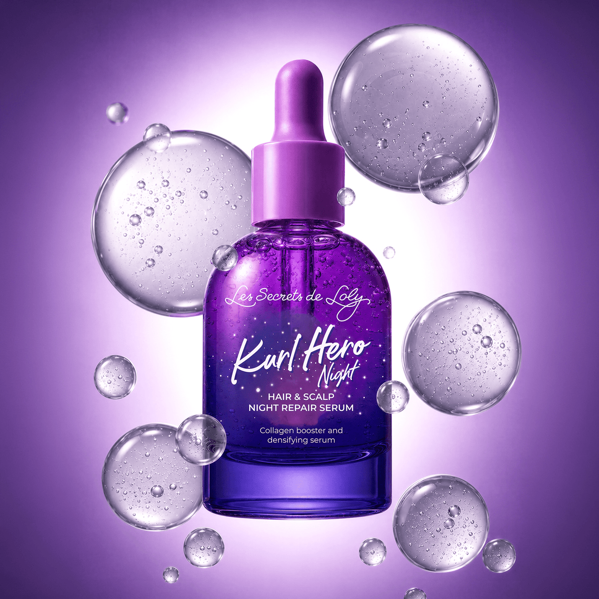 Sérum booster de collagène Kurl Hero Night