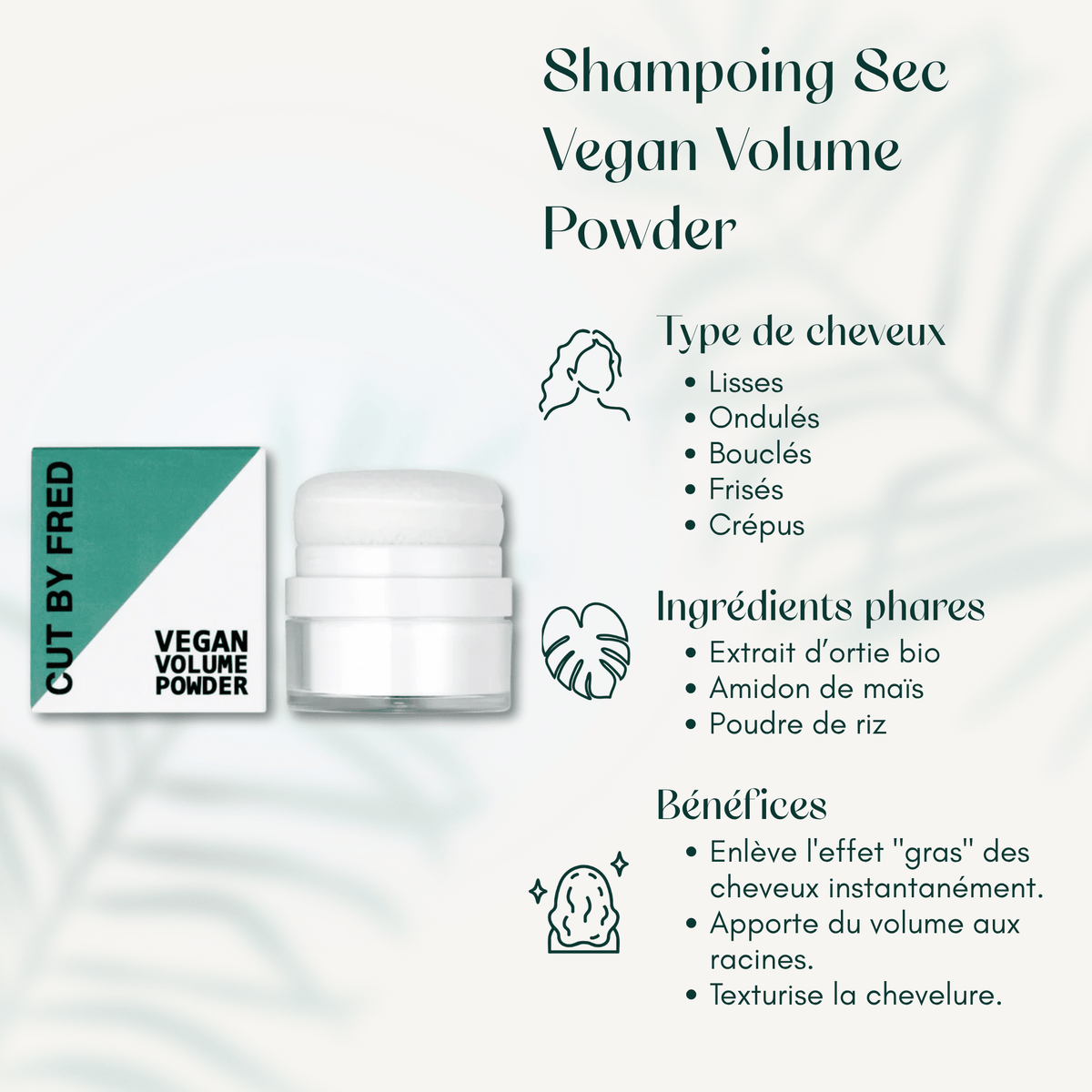 Shampoing Sec Vegan Volume Powder