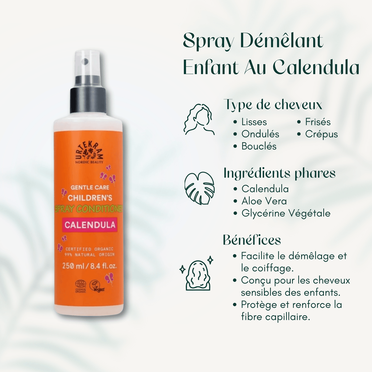 Spray Démêlant Enfant Au Calendula