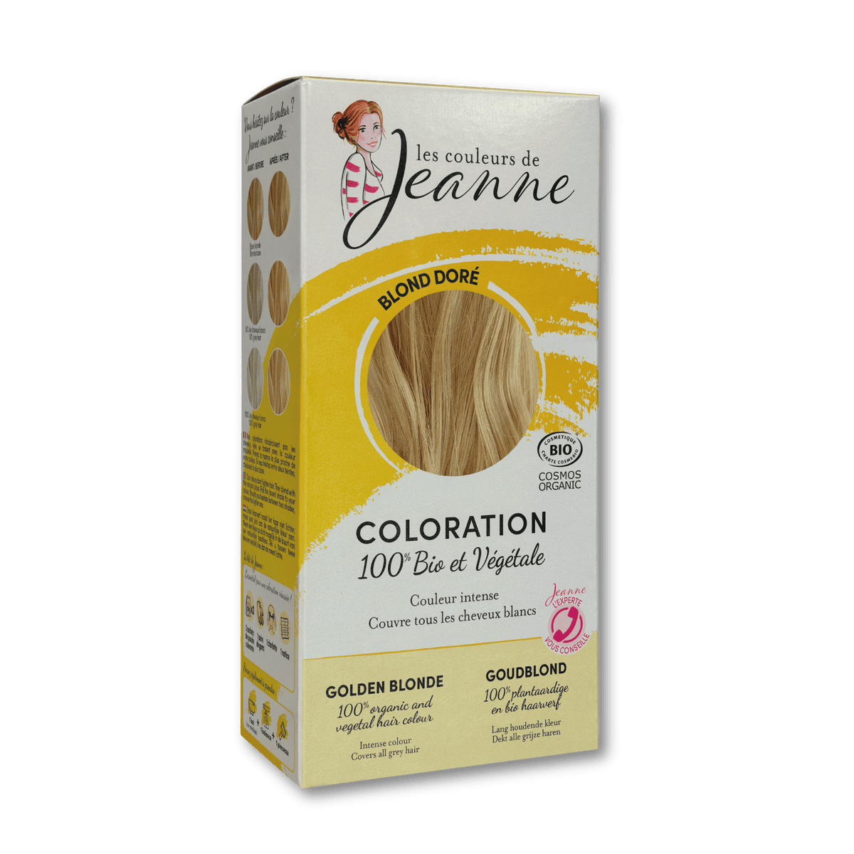 Coloration Végétale Blond Doré