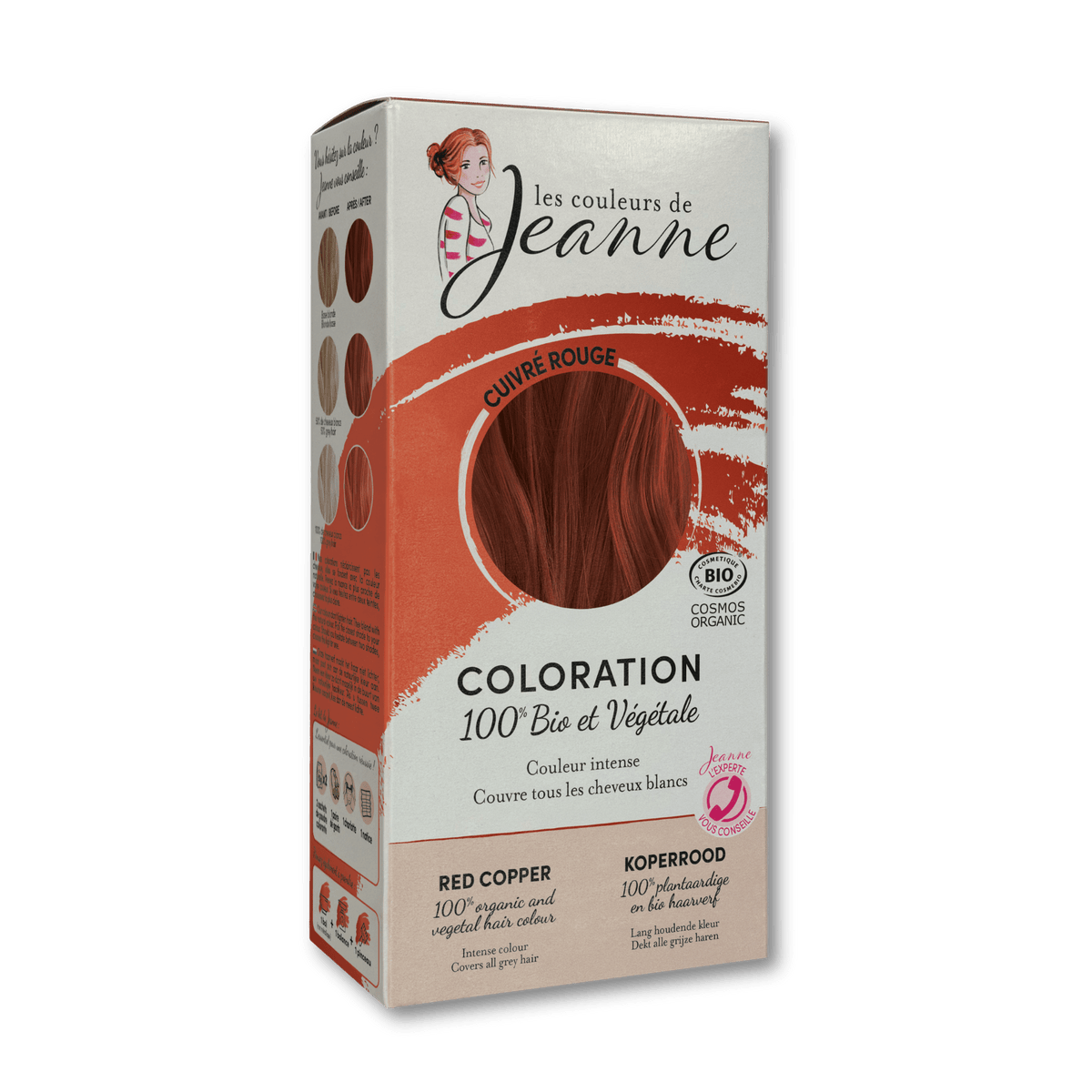 Coloration Végétale Cuivré Rouge