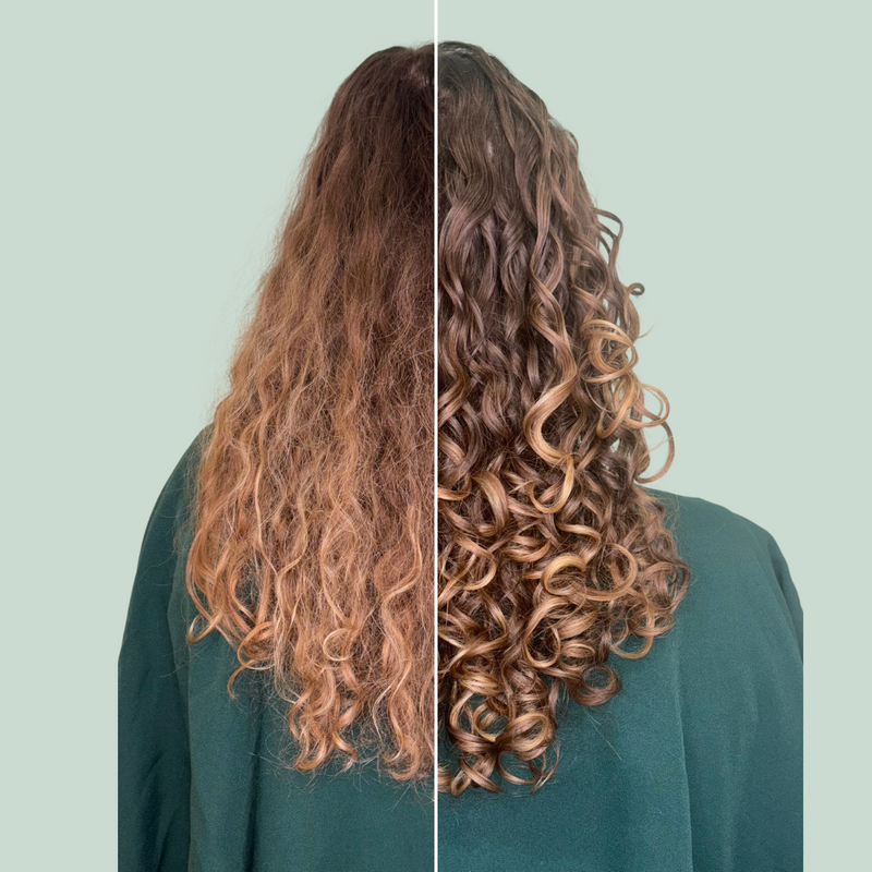 Avant / après Helssy Hair