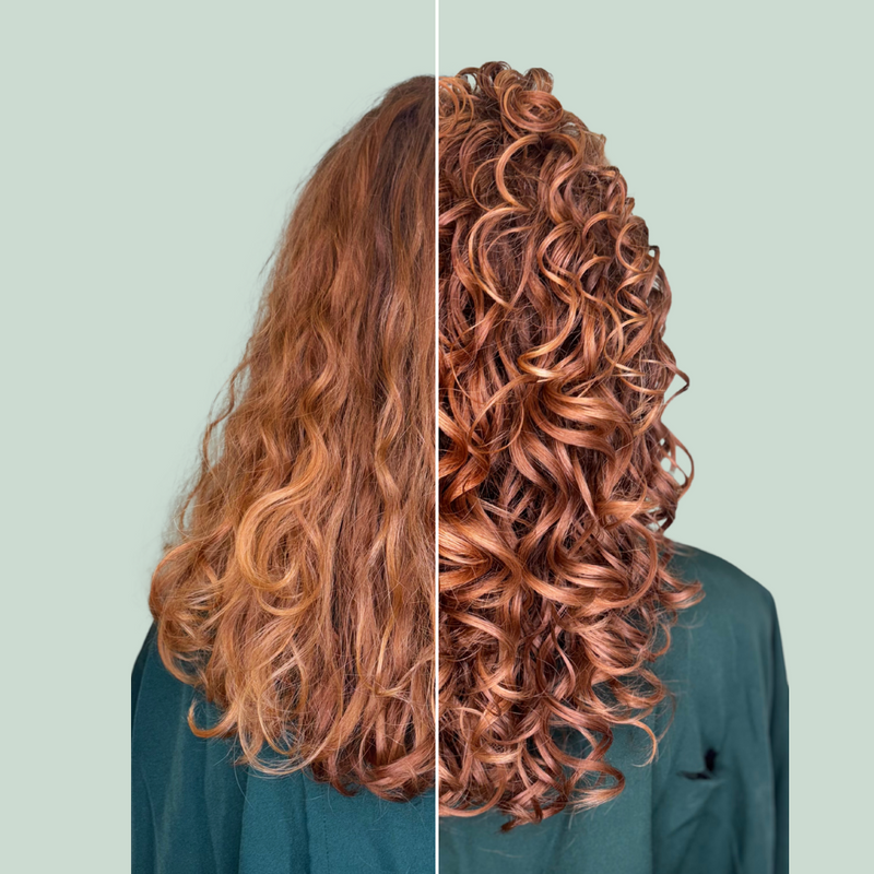 Avant / après Helssy Hair