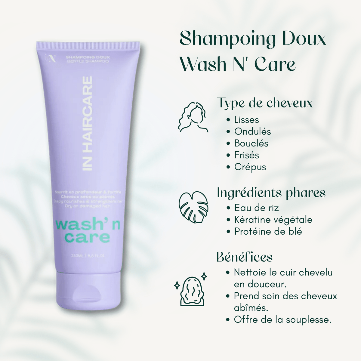 Shampoing Doux Wash N' Care